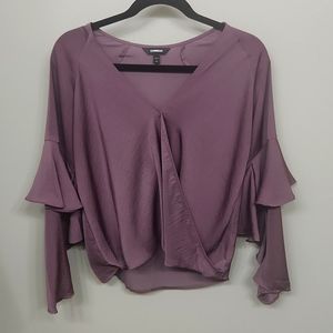 Express - Small - Purple Blouse